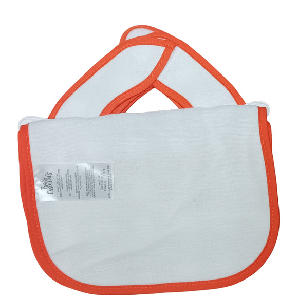 Baby Essentials Baby’s Cutest In The Patch Bibs Set of 3 Pumpkin Theme One Size - Picture 8 of 16